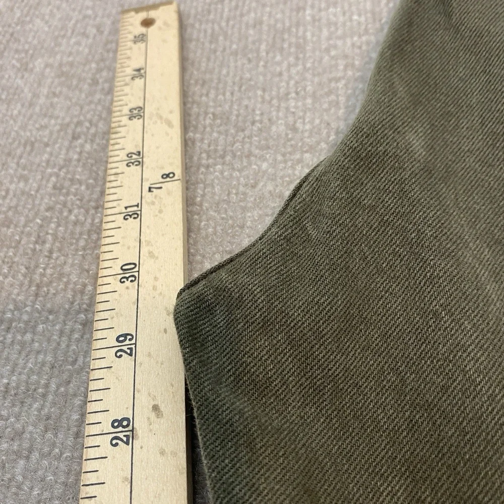 VTG Levis 501 Jeans Men 40 Fits 39x30 Y2K Olive Straight‎ Leg Denim Distressed